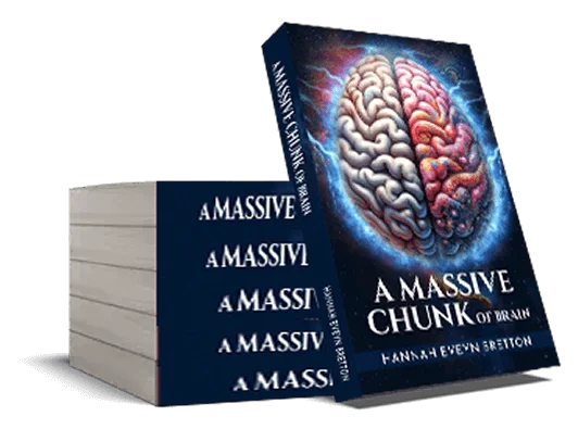 Author writing a book