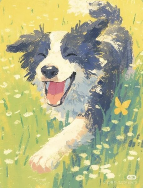 Soft pastel children's book illustration sample by a picture book illustrator